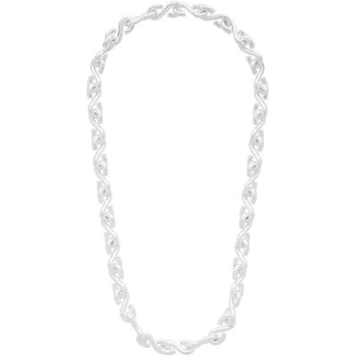 Shop All Blues Silver Polished S Necklace