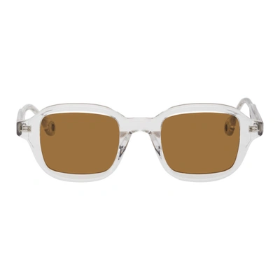Shop Etudes Studio Transparent Illusion Sunglasses In Crystal