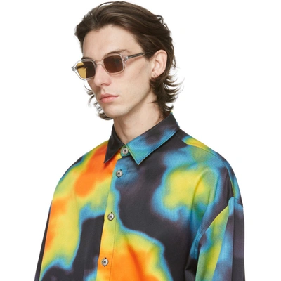 Shop Etudes Studio Transparent Illusion Sunglasses In Crystal