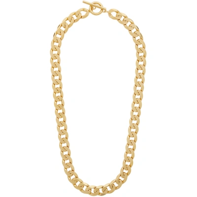 Shop All Blues Gold Polished Moto Necklace