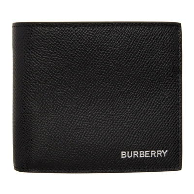 Shop Burberry Black International Bifold Wallet