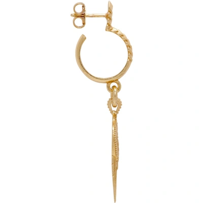 Shop Emanuele Bicocchi Gold Wing Single Earring