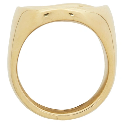 Shop All Blues Gold Polished Sigil Ring