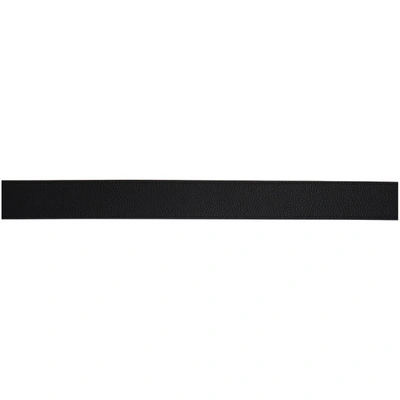 Shop Burberry Reversible Black And Brown Tb Belt In Black A1189
