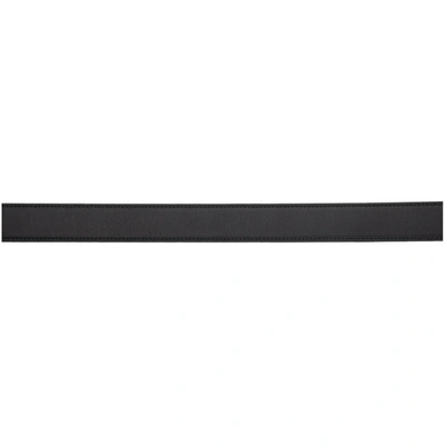 Shop Loewe Black Anagram Belt In 1555 Blktan