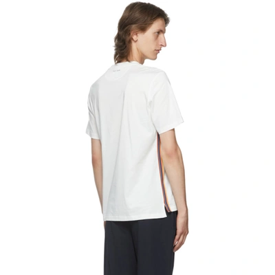 Shop Paul Smith White Organic Cotton T-shirt In 01 White