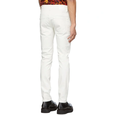 Shop R13 White Boy Jeans In Rinsed Wht