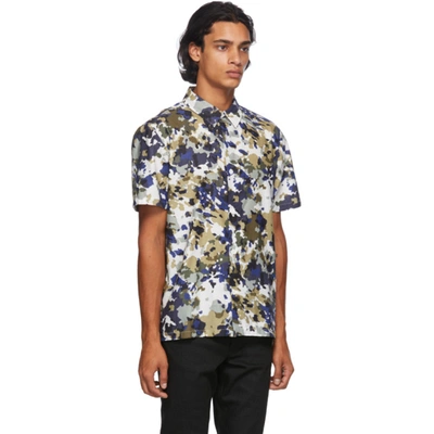 Shop A.p.c. Multicolor Leandre Short Sleeve Shirt In Saa Multi