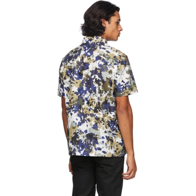 Shop Apc A.p.c. Multicolor Leandre Short Sleeve Shirt In Saa Multi