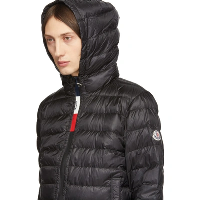 Shop Moncler Black Down Rook Jacket In 999black