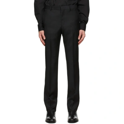 Shop Givenchy Black Skinny-fit Trousers In 001-black