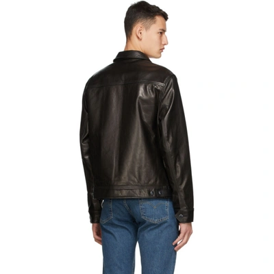 Shop Schott Black Leather Unlined Jacket