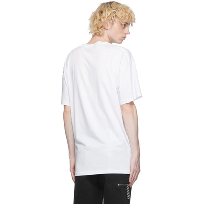 Shop Raf Simons White The Others T-shirt In 00010 White