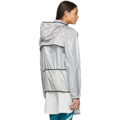 Shop Off-white Grey Multi Use Jacket In Light Grey