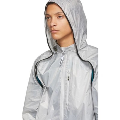 Shop Off-white Grey Multi Use Jacket In Light Grey