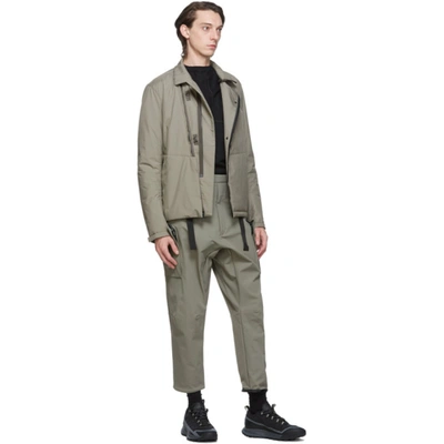 Shop Acronym Khaki P31a-ds Cargo Pants In Alpha Green