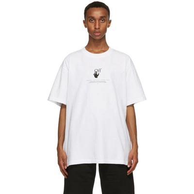 Off-White c/o Virgil Abloh Offf Graffiti Logo T-shirt in White for Men