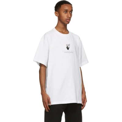 Off-White c/o Virgil Abloh Graffiti Zine Slim-fit T-shirt White in Grey for  Men