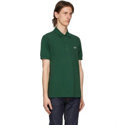 Shop Lacoste Green L.12.12 Polo In 132 Forest