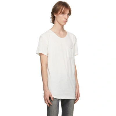 Shop R13 White Pocket T-shirt