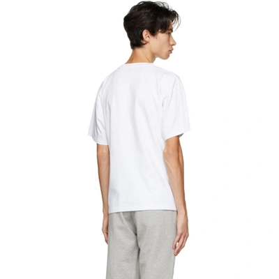 Shop Rassvet White Logo T-shirt In 3 White