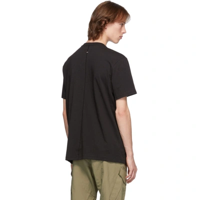 RAG AND BONE 黑色 CAMO LOGO T 恤