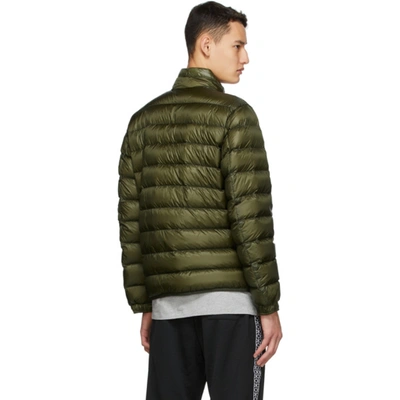 Shop Moncler Genius 2 Moncler 1952 Khaki Down Nylon Conrow Jacket In 833 Armygre