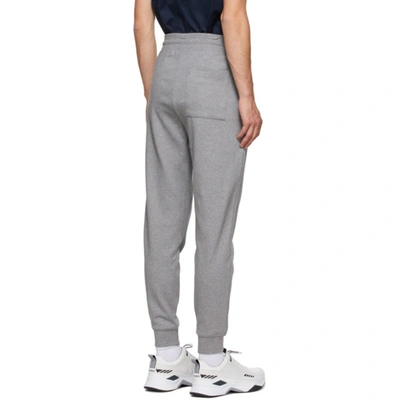 Shop Hugo Grey Desell Lounge Pants In 47 Silver