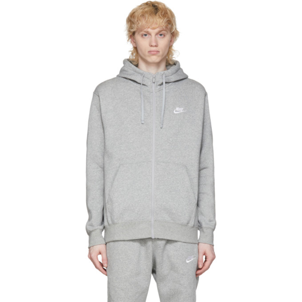 nike cotton zip up hoodie