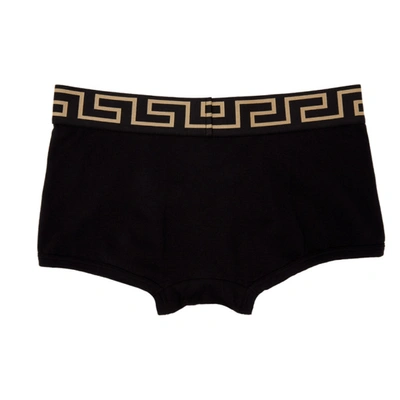 Shop Versace Black Medusa Boxer Briefs In A80g Black