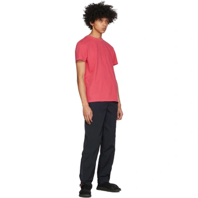 Shop Moncler Red Cotton T-shirt In 570 Red