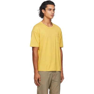 Shop Visvim Three-pack Multicolor Sublig Pocket T-shirts