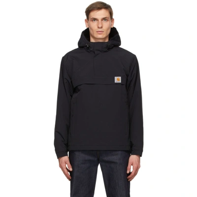 Carhartt Nimbus Drawstring-hem Shell Hooded Jacket In Black | ModeSens