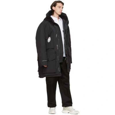 Shop Juunj Navy Canada Goose Edition Down Expedition Parka In 67 Navy