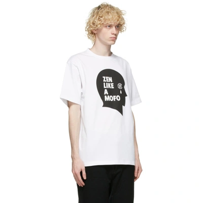 Shop Clot White  Head T-shirt