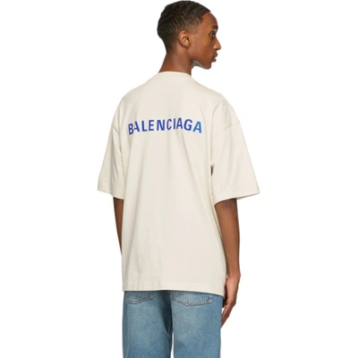 BALENCIAGA 灰白色 VINTAGE T 恤