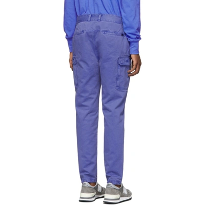 Shop Aimé Leon Dore Aime Leon Dore Blue Chino Cargo Pants In Amp Blue