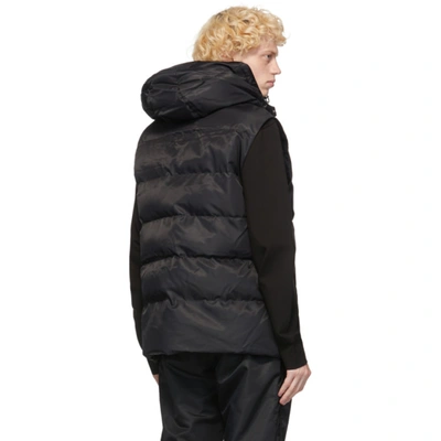 Shop Alyx Black Puffer Vest In Blk0001 Bla