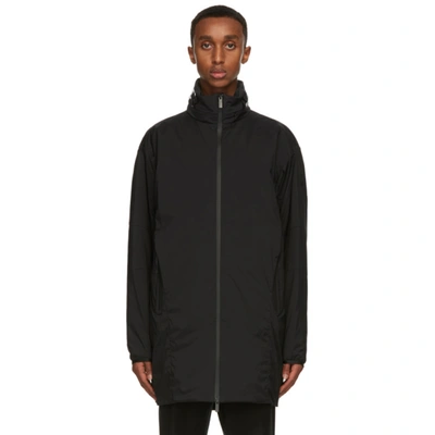 Shop Moncler Black Down Chartres Coat In 999 Black