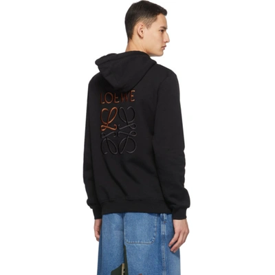 Shop Loewe Black Ken Price Edition La Series Print Hoodie In 1100 Black