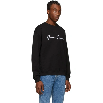 Shop Versace Black Gianni  Sweatshirt In A1008 Black