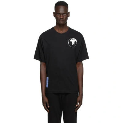 Shop Mcq By Alexander Mcqueen Mcq Black World Beyond Relaxed T-shirt In 1000 Black