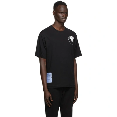 Shop Mcq By Alexander Mcqueen Mcq Black World Beyond Relaxed T-shirt In 1000 Black