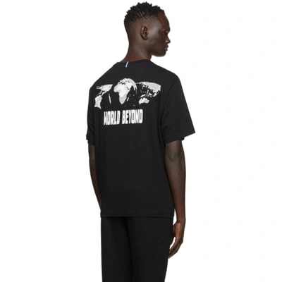 Shop Mcq By Alexander Mcqueen Mcq Black World Beyond Relaxed T-shirt In 1000 Black