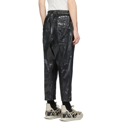Shop Rick Owens Black Cropped Astaire Trousers In 09 Black