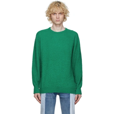 Shop Maison Margiela Green Gauge 7 Sweater In 639 Greenfl