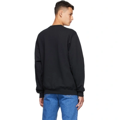 Shop Museum Of Peace And Quiet Black Natural Sweatshirt