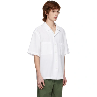 Shop Barena Venezia Barena White Solana Stoco Shirt In 510 White