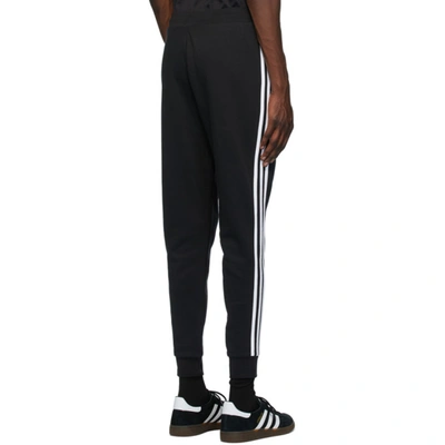 Shop Adidas Originals Black 3-stripes Lounge Pants