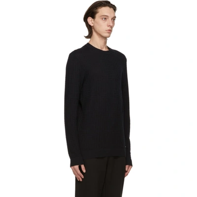 Shop Hugo Black Srever Sweater In 1 Black